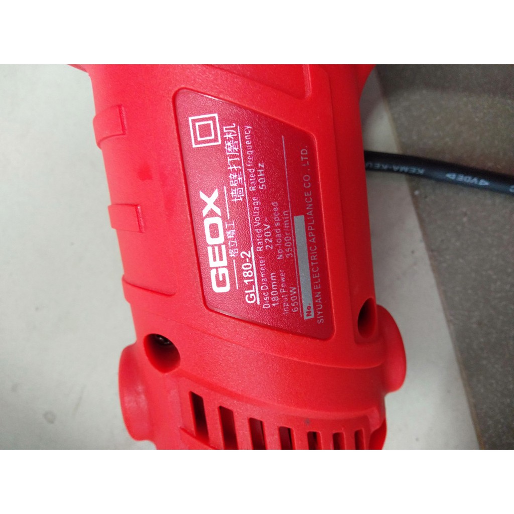MÁY CHÀ TƯỜNG- Xoa tường GEOX 180-2