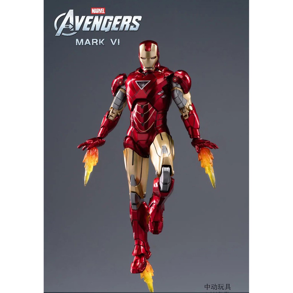 [Hàng có sẵn] Mô hình chính hãng Zdtoys: Iron man Mk6