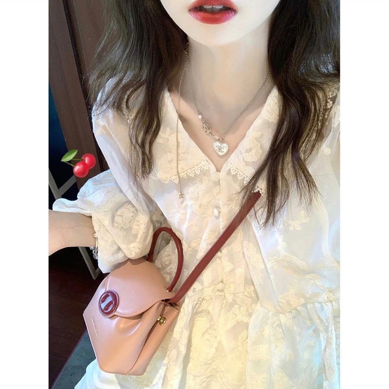 Áo Babydoll Ren Tay Phồng Taobao Order Kèm ẢNH THẬT