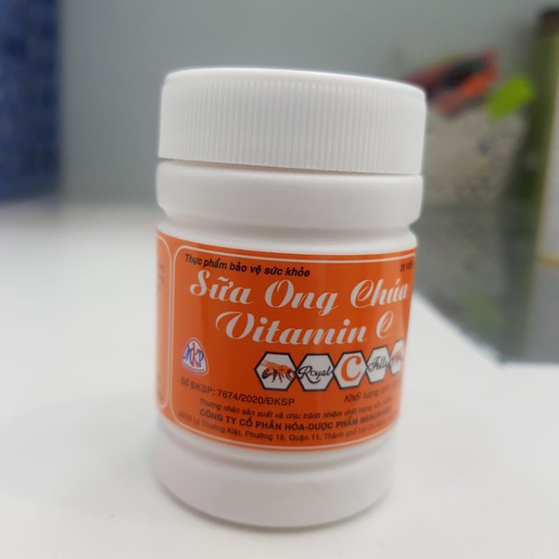 Viên ngậm Vita C chai 30 viên