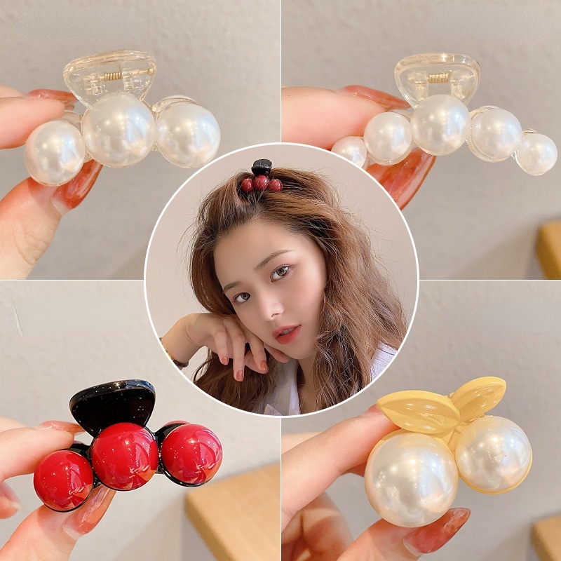 Kẹp tóc đính ngọc trai thời trang mùa hè hàn quốc dành cho nữ