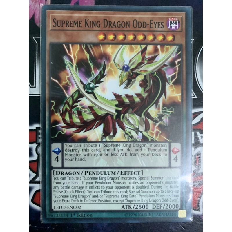 bài yugioh:supremeking dragon odd-eyes