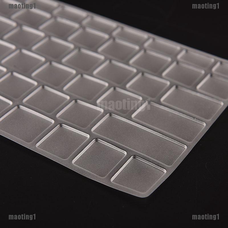 Ốp bàn phím nhựa dẻo trong suốt cho Macbook Pro / retina 13 &quot; 15 &quot;