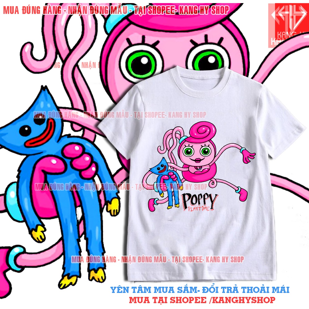 Áo Thun Mommy Long Legs Chapter 2 Poppy Playtime bé trai bé gái F346