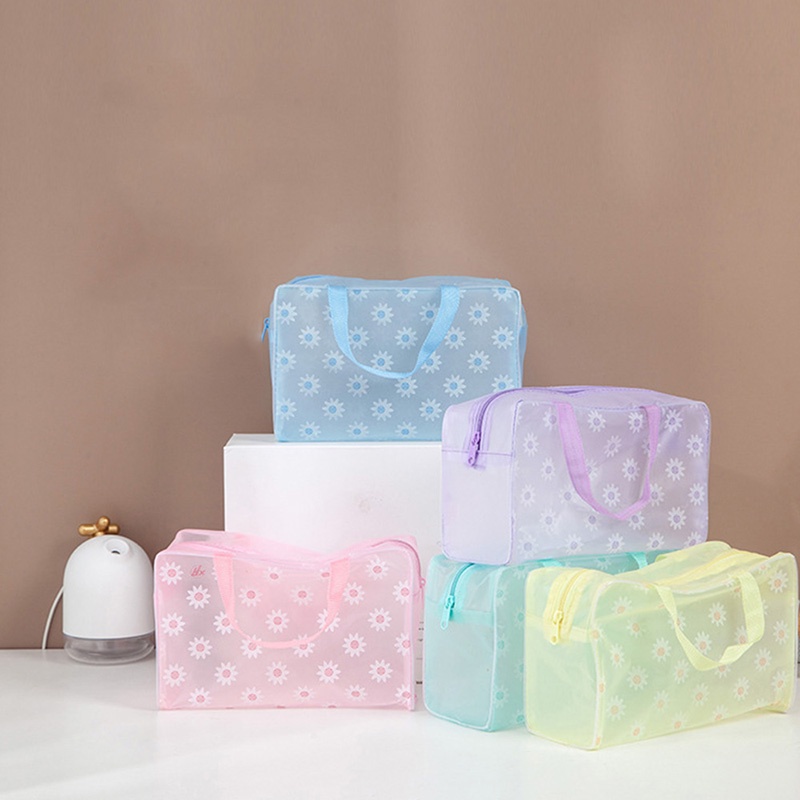 Túi Nhựa Đựng Mỹ Phẩm - Bao ĐỰNG ĐỒ ƯỚT - Đựng Bàn Chải Và Kem Đánh Răng Du Lịch