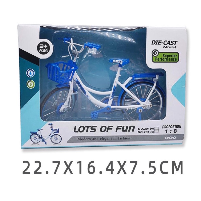 ĐỒ CHƠI MÔ HÌNH XE ĐẠP MINI LẮP RÁP TỈ LỆ 1:10 VÀ 1:8 BẰNG KIM LOẠI VÀ BÁNH CAO SU