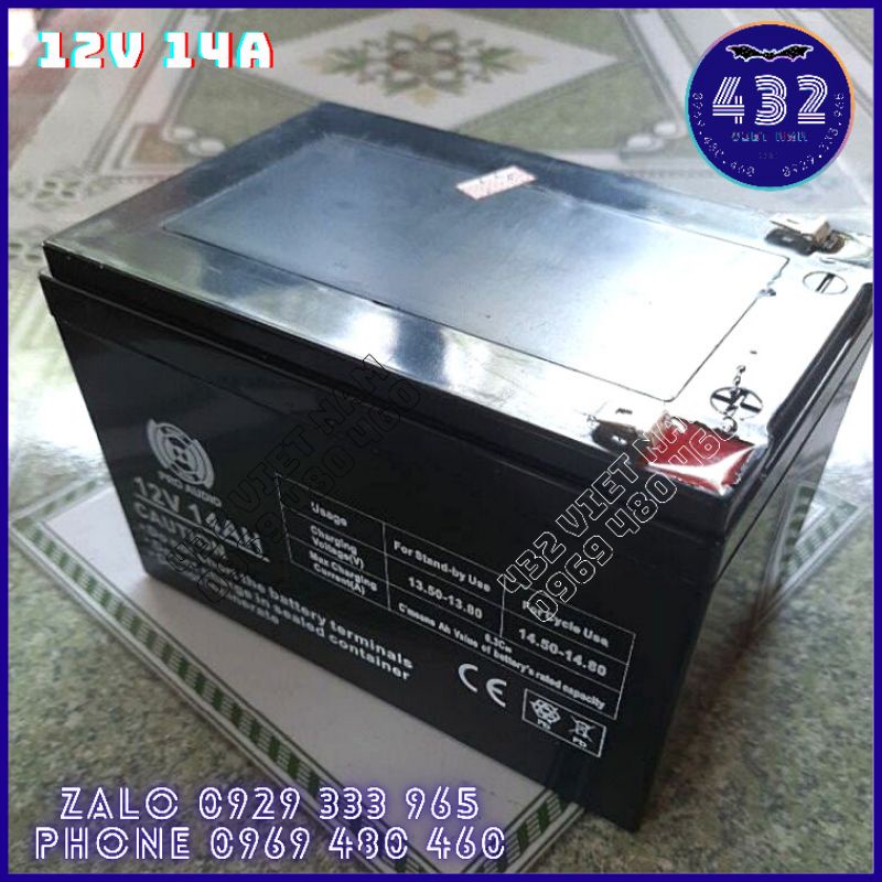 Bình Ác Quy 12V 20A và 12V 14A Dùng Cho Loa Kéo 4 Tấc Đôi 6H Hát Liên Tục Trâu Nhất Tầm Giá