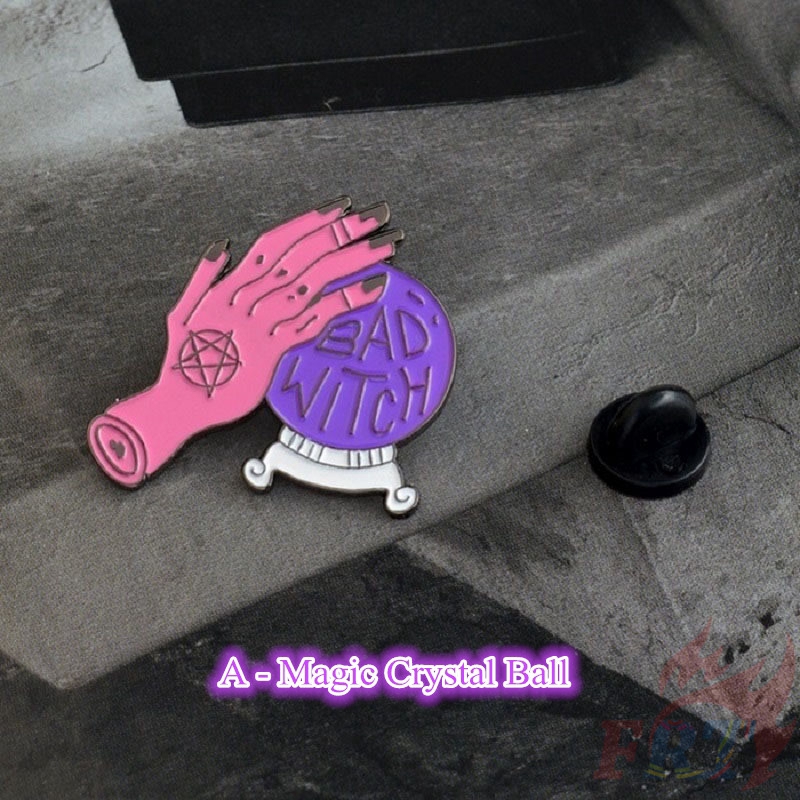 Ghim cài áo hình mèo đen tròn