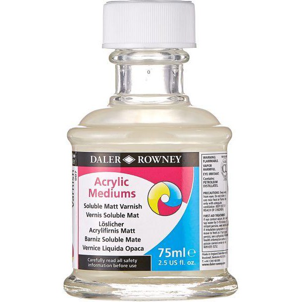 DUNG MÔI acrylic medium daler rowney-Dụng cụ vẽ Tâm Tâm [Shop đóng gói đơn hàng từ 3-4 ngày]