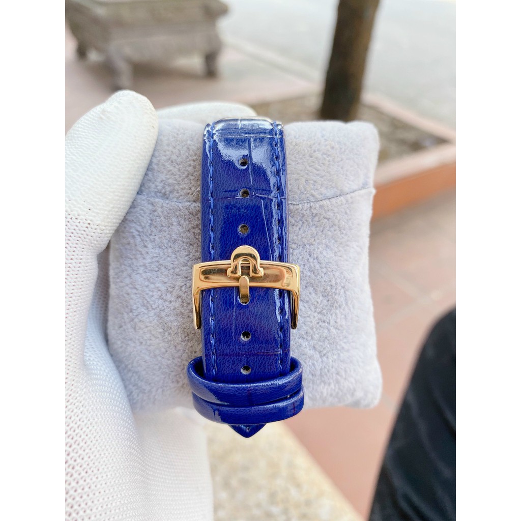 ĐỒNG HỒ OMEGA Star World DÂY DA MÀU XANH CHẠY PIN CHO NAM KIỂU DÁNG ĐỘC LẠ - SIZE 40MM | BigBuy360 - bigbuy360.vn