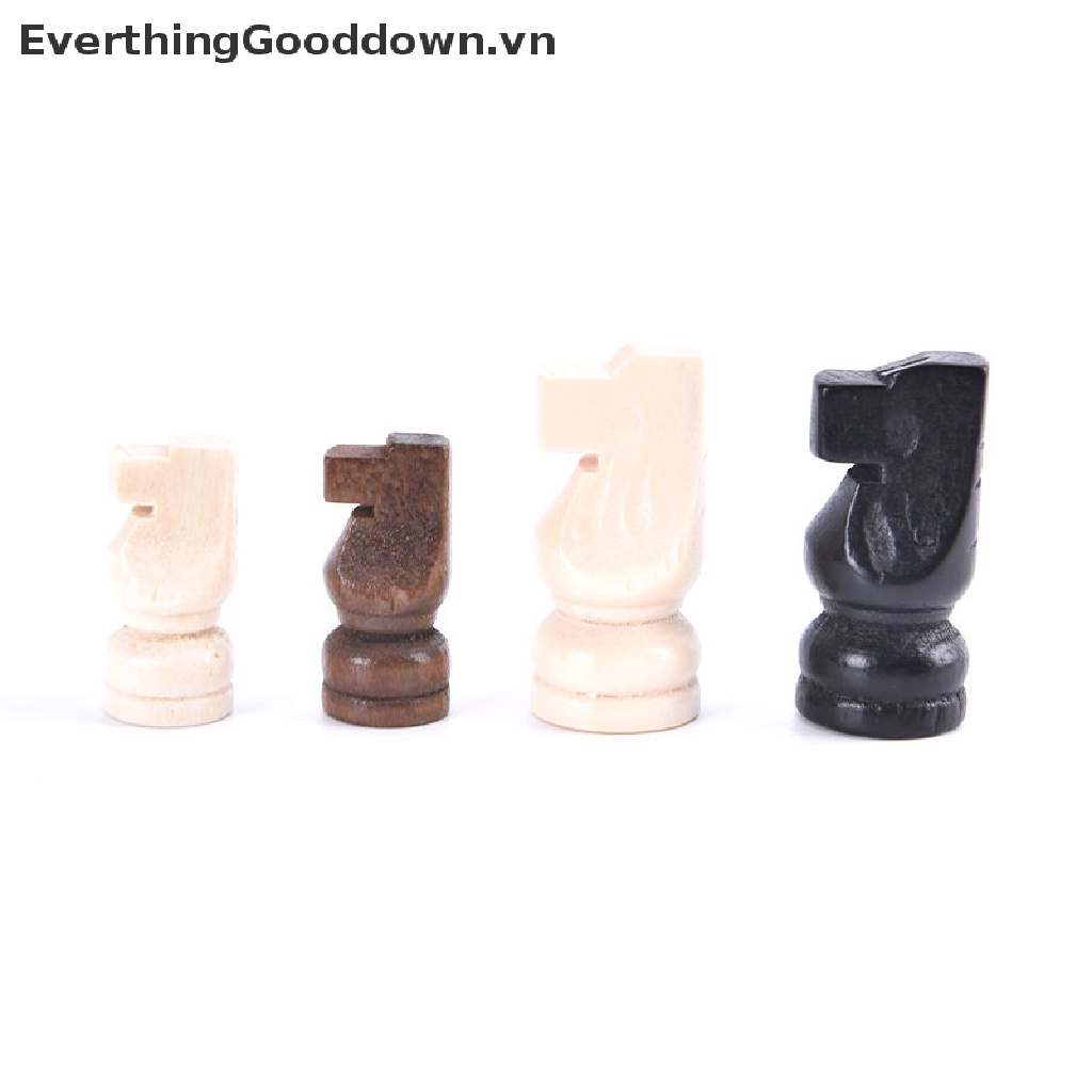 Everthinggooddown Bộ Cờ Vua Bằng Gỗ Gồm 32 Quân Cờ
