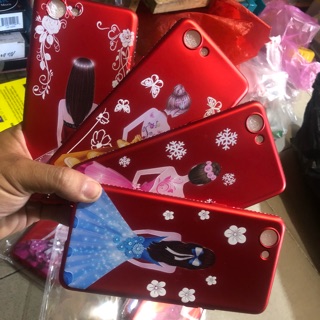 Ốp hình Oppo A3s cô gái đính đá