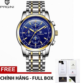 Đồng hồ nam pagini italia design pa8066 - full kim, dây đúc đặc