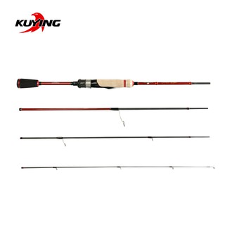 Cần câu lure 4 khúc máy ngang Kuying Freestyle Walker