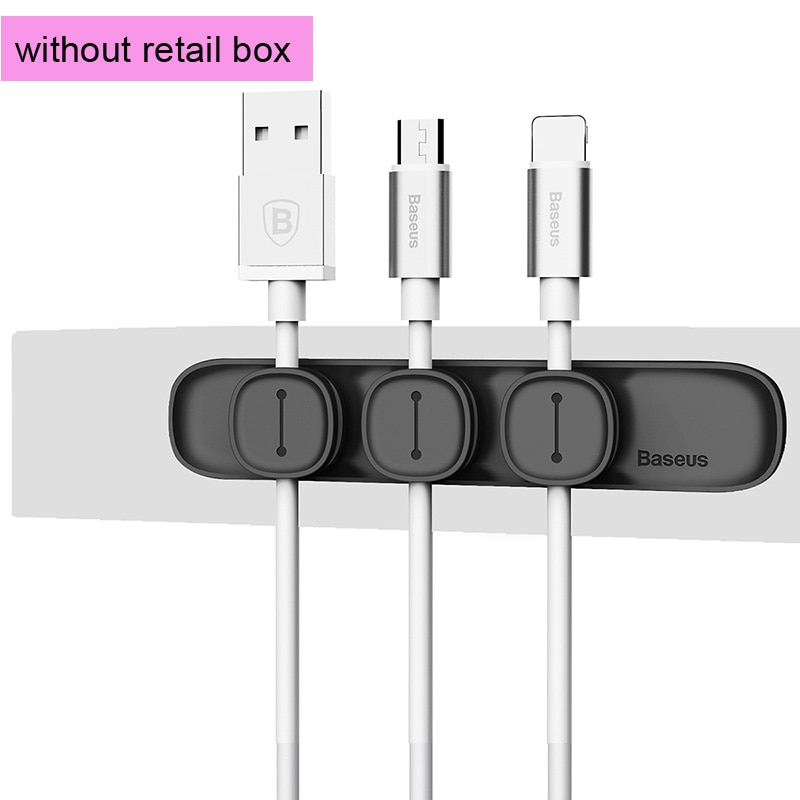 Baseus Kẹp Nam Châm Cố Định Dây Cáp Sạc usb Tiện Dụng koruyucu