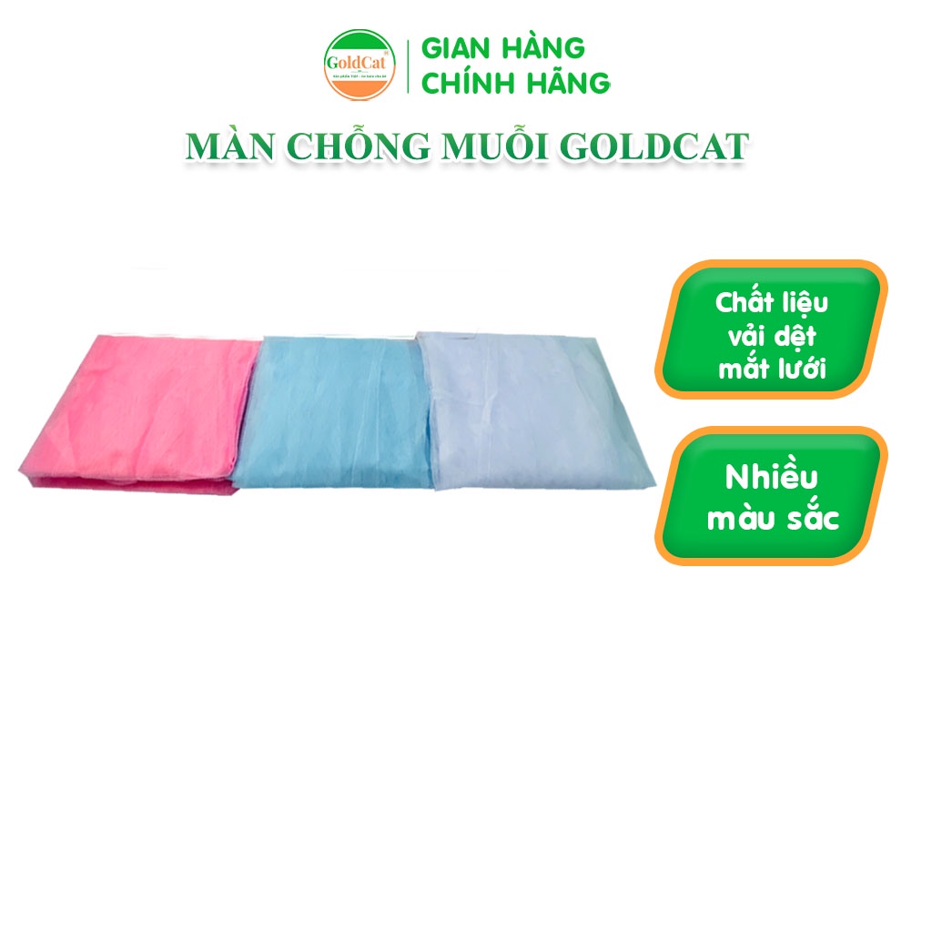 Màn Chống Muỗi Cho Bé GOLDCAT Chất Liệu Vải Dệt Mắt Lưới Cao Cấp Thiết Kế Nhiều Màu Sắc Lựa Chọn