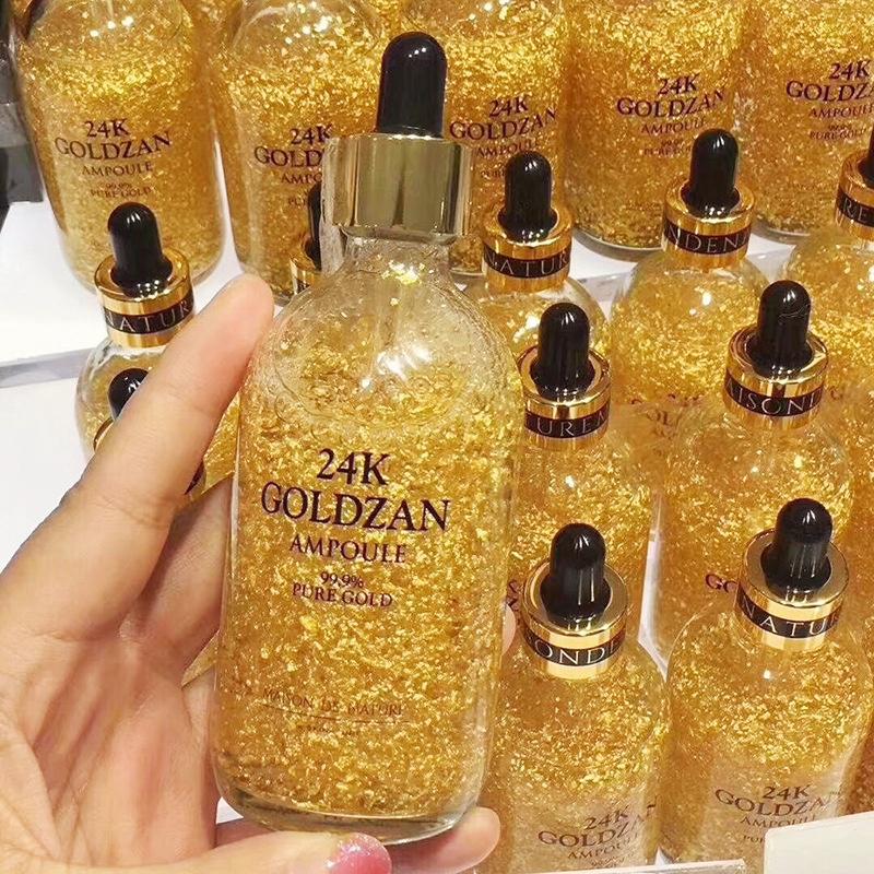 Tinh Chất Vàng 24K / Hyaluronic Acid / Collagen Dưỡng Ẩm Chống Nếp Nhăn Và Lão Hóa 30ml