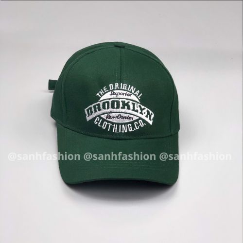 Mũ lưỡi trai thêu chữ BROOKLYN Nón kết chất kaki cao cấp thời trang form unisex nam nữ K58
