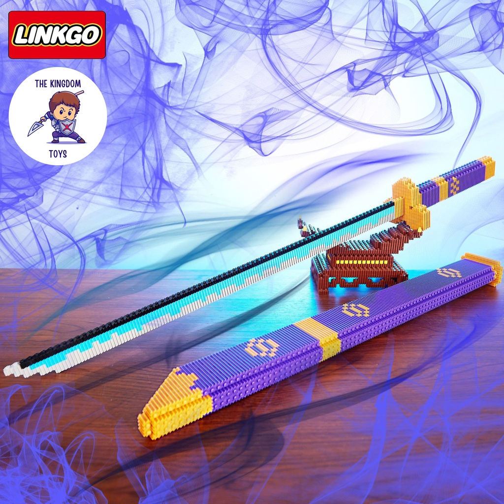 Đồ Chơi Lắp Ráp LINKGO Mô Hình Thanh Kiếm Enma / Shusui / Wado / Kitetsu Của Zoro Trong Đảo Hải Tặc One Piece
