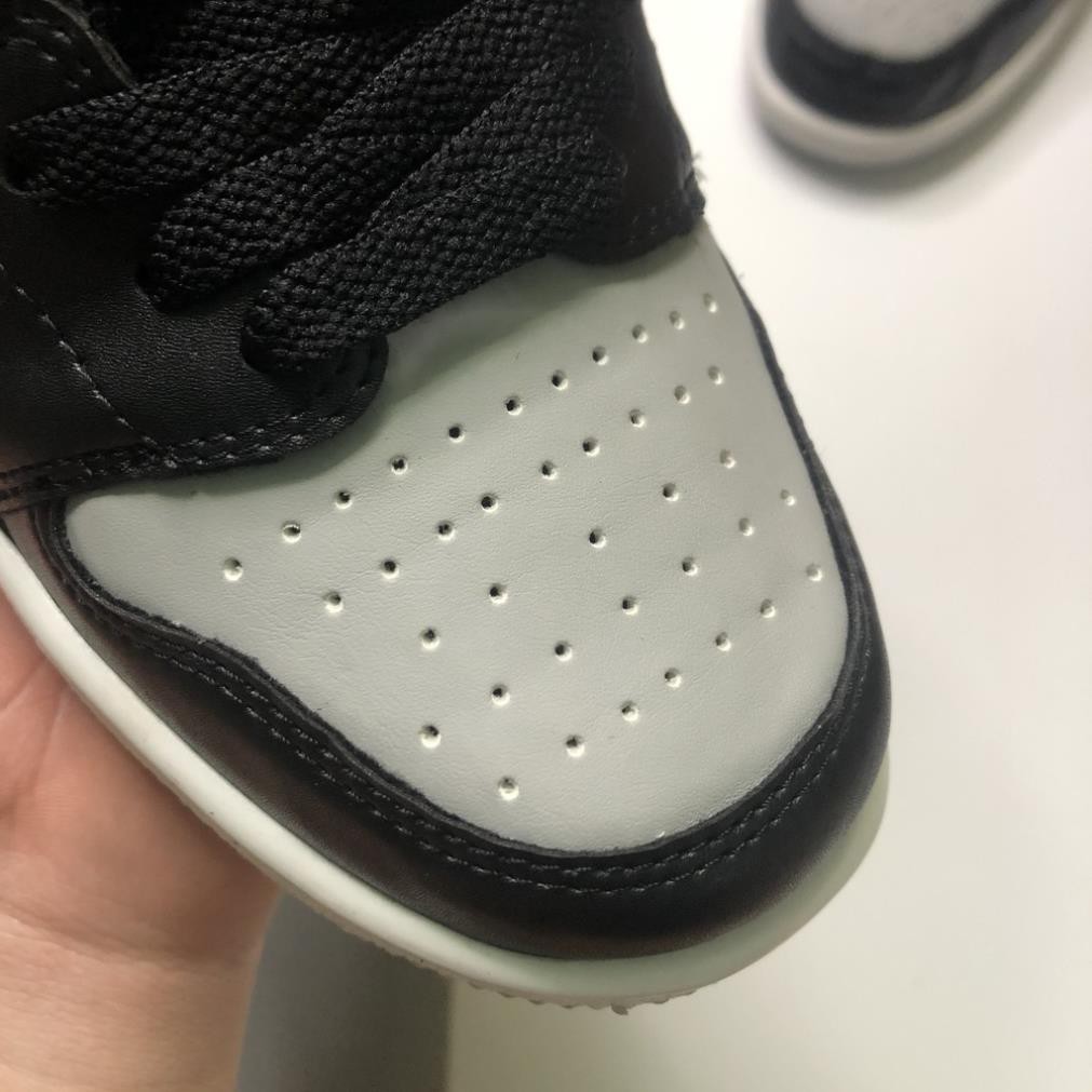 Giày Jordan 1 Cổ Thấp, Giày Sneaker JD1 Xám Đen Cổ Thấp Da Cao Cấp Đế Khâu Chắc Chắn Full Size Nam Nữ 36-43 | BigBuy360 - bigbuy360.vn