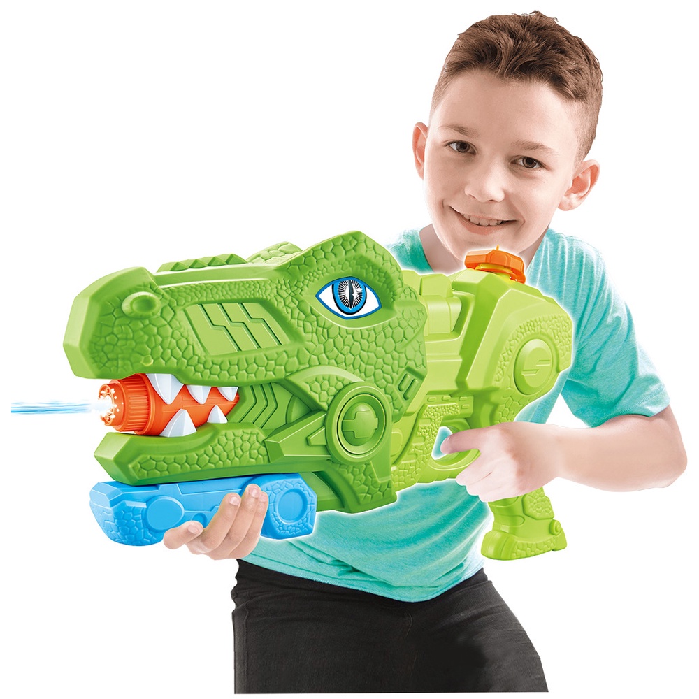 Súng Nước Khủng Long Nhiều Chế Độ Bắn Cực Mạnh Cho Mọi Lứa Tuổi