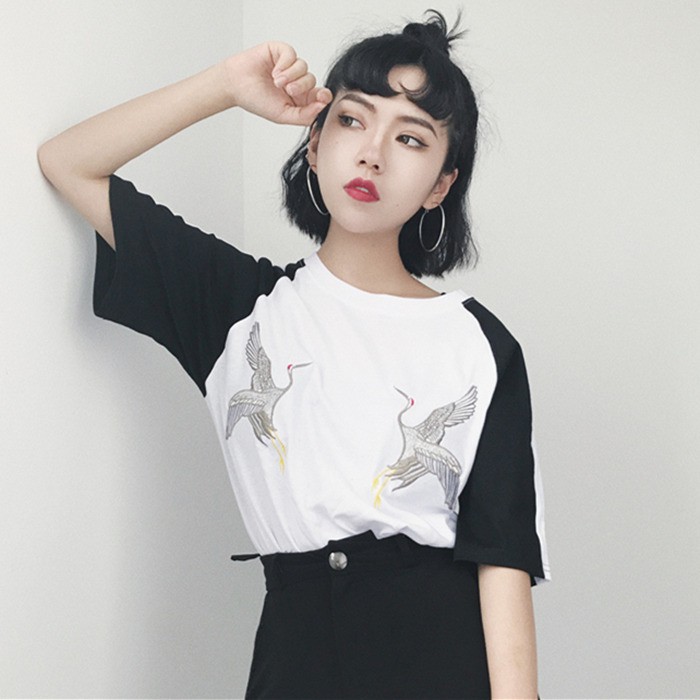 Áo Raglan Hạc Tiên