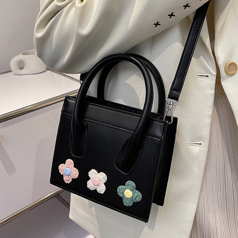 IELGY Túi Đeo Vai Cỡ Lớn Họa Tiết Hoa Thời Trang Thanh Lịch Cho Nữ