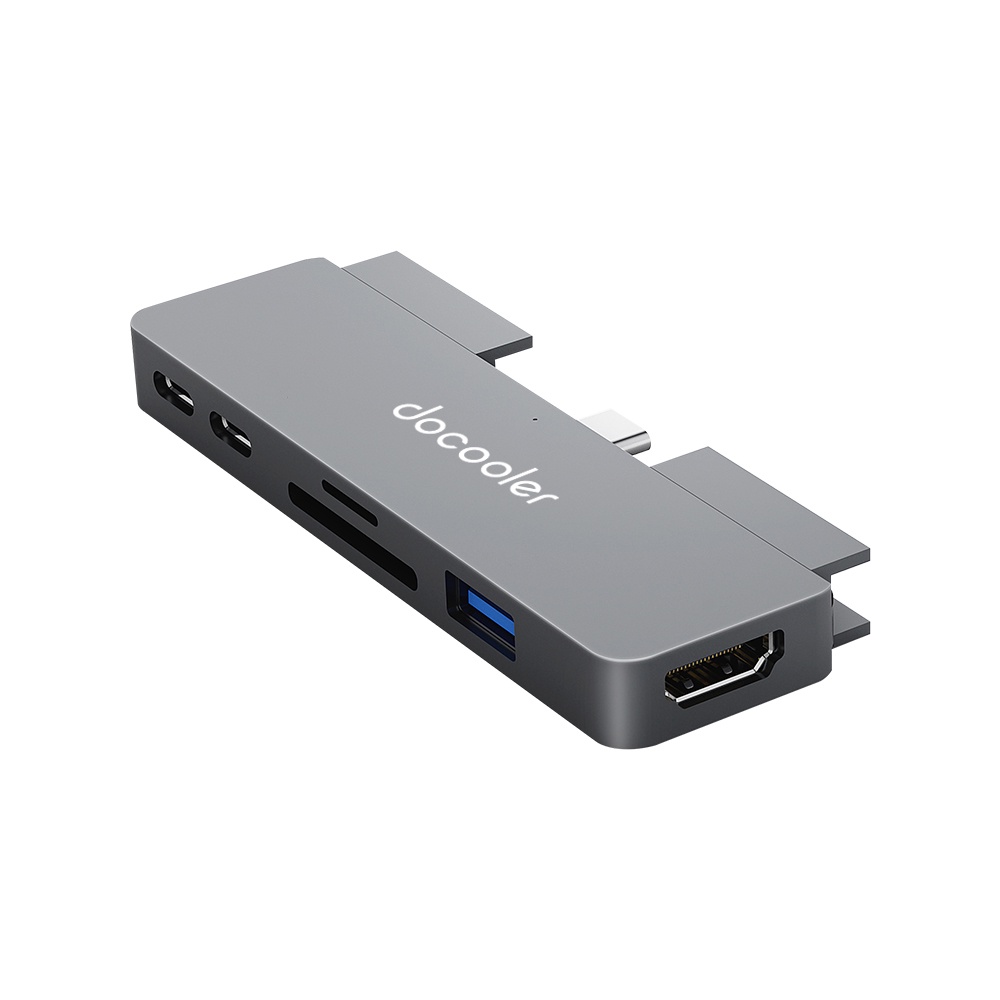 Bộ Hub 7 Trong 1 Cổng Usb 3.0 Âm Thanh Hd Tf Sd Cho tablet táo Pro Type-C ĐT tablet Laptop