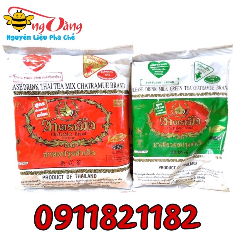 Trà Thái Xanh gói 400g Đỏ 200g