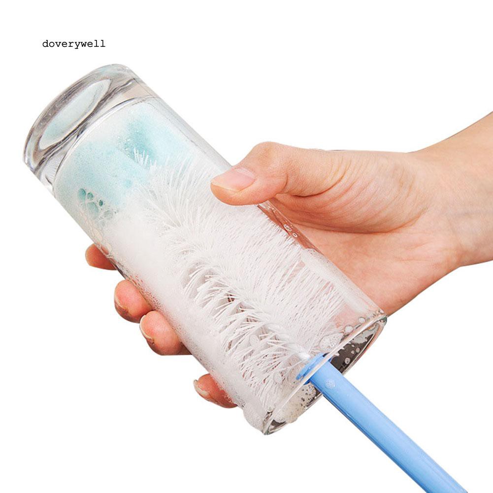 Cọ vệ sinh ly /chai/bình nước đa năng tay cầm có thể kéo dài tiện dụng