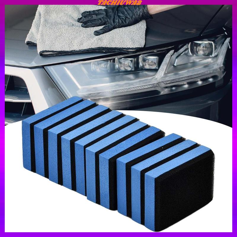 10 Miếng Xốp EVA Mềm Đánh Bóng Xe Hơi Tachiuwa2