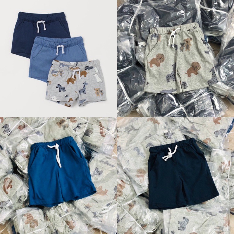 Set 3 quần Hm cho bé trai 1-6t