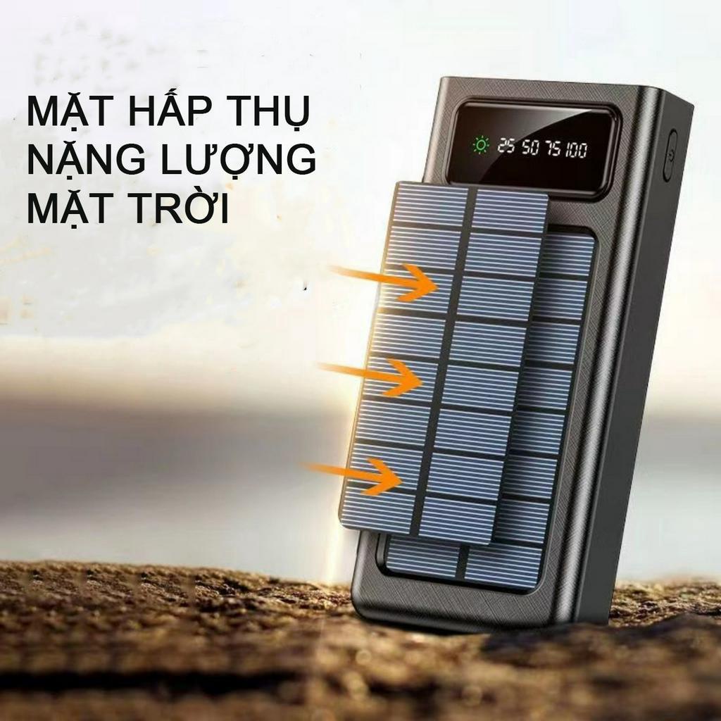 Sạc dự phòng 20000mah Chính Hãng Dapesky 2 cổng đầu vào, 2 cổng đầu ra, 4 dây sạc đa năng thích hợp tất cả các dòng điện