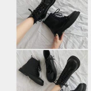 Giày da cổ cao QC [ hàng od 7-9 ngày]