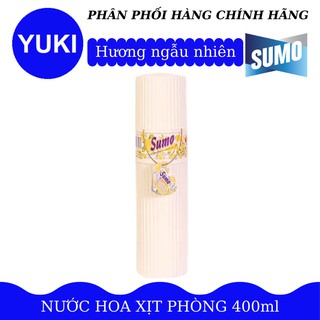 Xịt Phòng Sumo 400ml, Chiết Xuất Từ Hương Hoa Cỏ Quý Phái, Không Nồng Gắt [ YUKI MISE ]