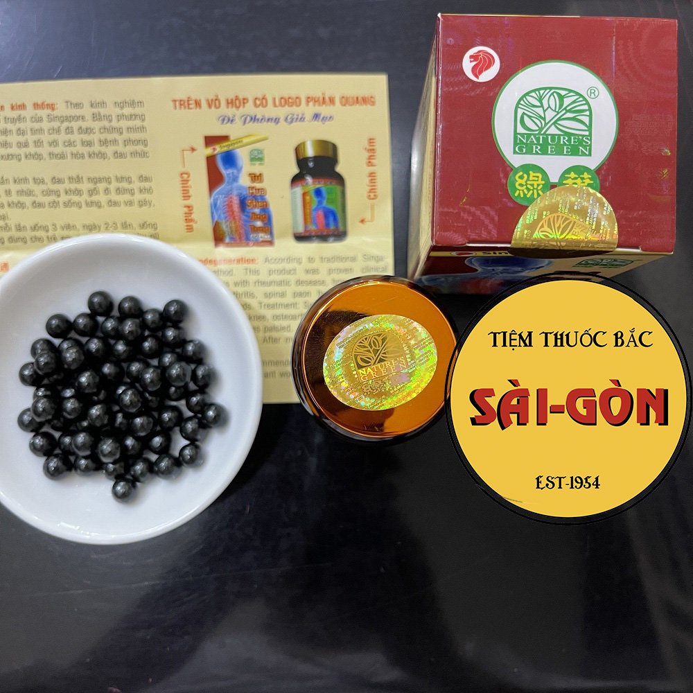 Thoái Hoá Thần Kinh Thống Hộp 60 viên (Hàng chính phẩm có logo công ty in chìm trên vỏ hộp)  - Tui Hua Shen Jing Tong