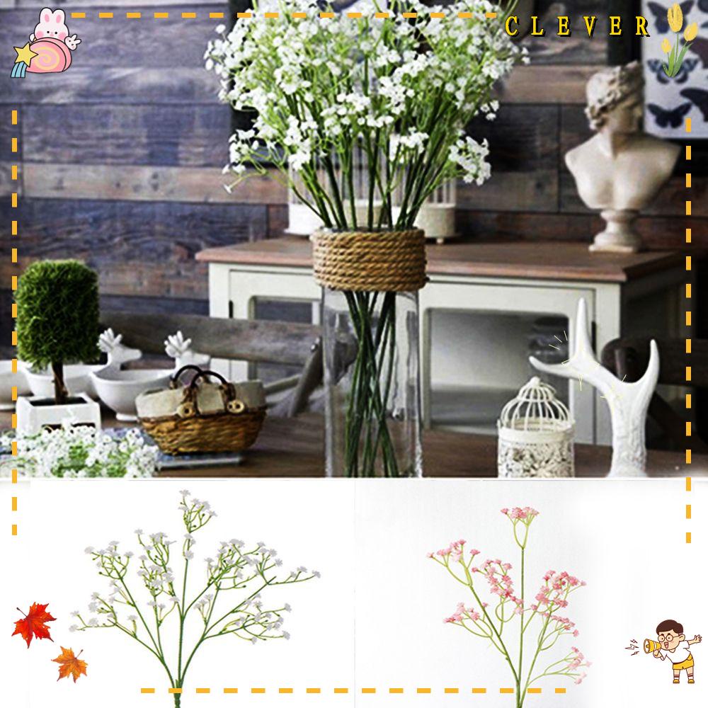1 nhánh hoa baby nhân tạo 60cm dùng trang trí cực đẹp