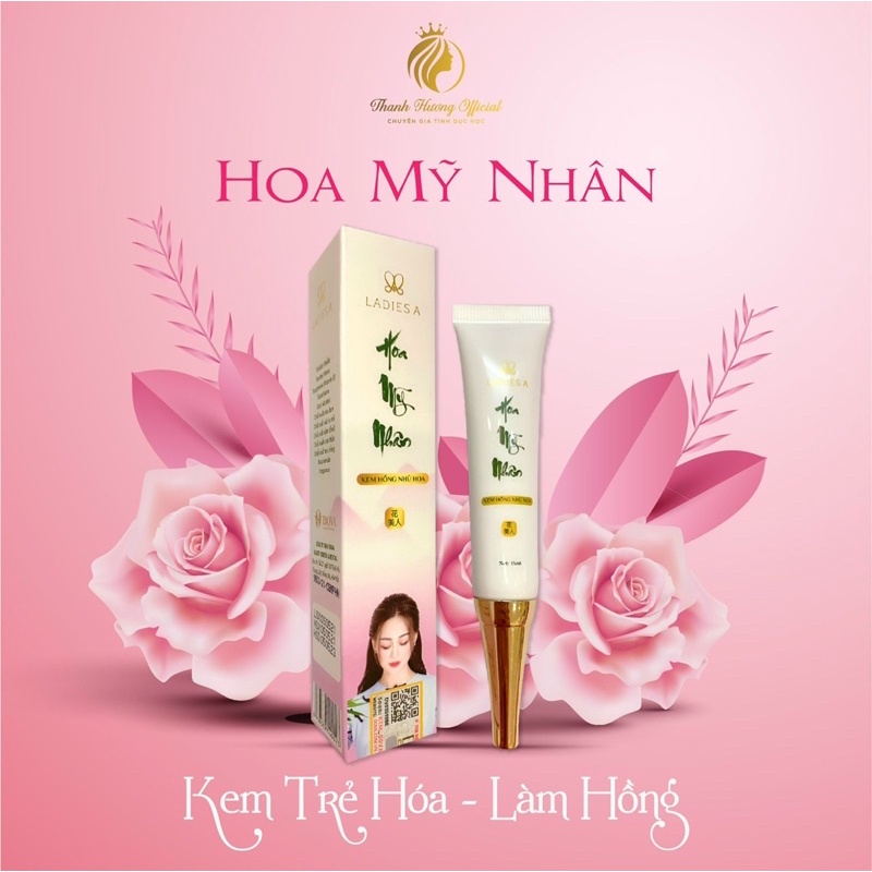  Kem Làm Hồng Nhũ Hoa và Vùng Kín - Hoa Mỹ Nhân