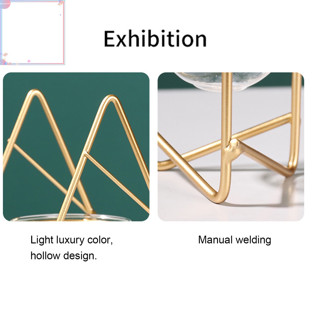 Lọ hoa thủy tinh trong suốt thân thiện với môi trường DIY