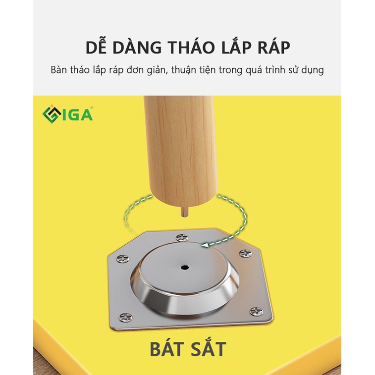 Bàn trà bệt, bàn cafe mini thương hiệu IGA - GP77