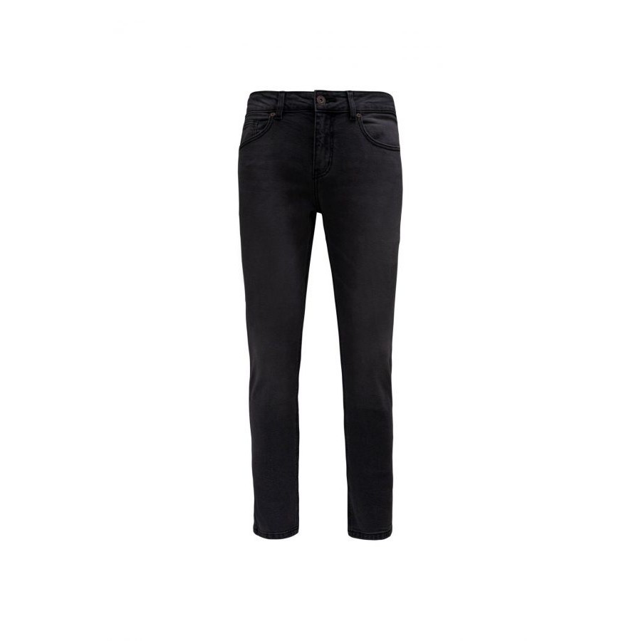 [4MEN] Quần Jean nam trơn Caluci co giãn 4 chiều,chất liệu polyester & coton , không nhăn, không xù vải CCJE10