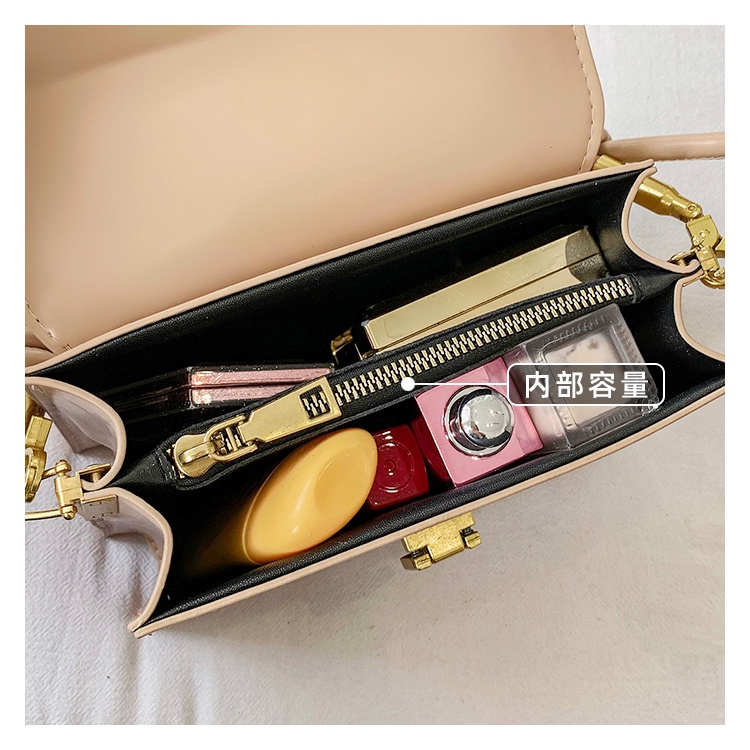 Túi xách nữ màu đen da nắp gập, dáng hộp, phong cách trẻ trung, nhiều ngăn phù hợp đi chơi đi làm 2022.