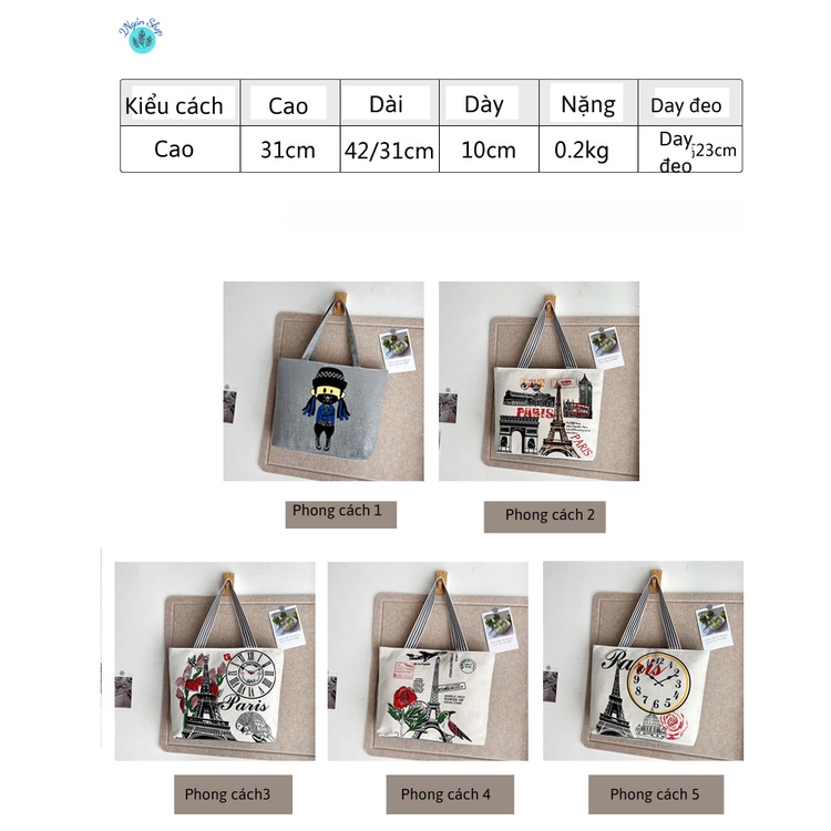 Túi Đeo Vai Thời Trang Học Sinh, Sinh Viên  Dung Tích Lớn 2N019 – 2 Ngân Shop