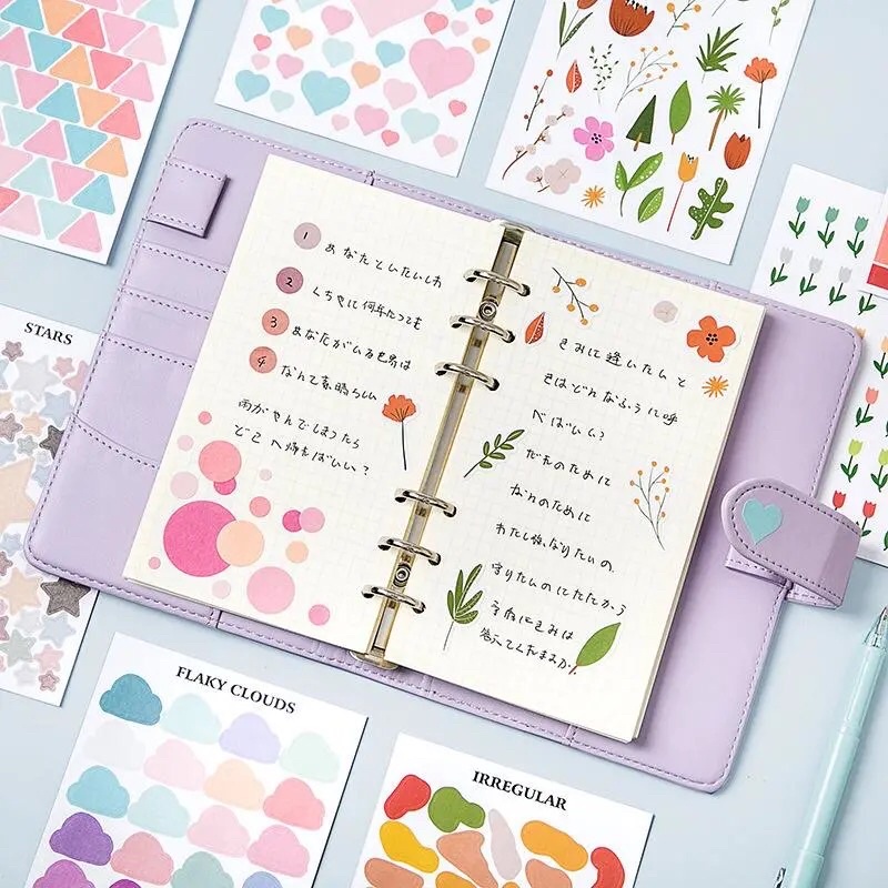 [ DaVinci ] Sticker Miếng Dán Trang Trí Nhật Ký