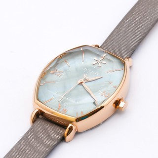 ĐỒNG HỒ NỮ JULIUS JA920 DÂY DA (XÁM)