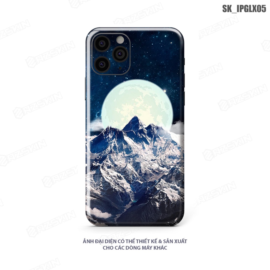 Miếng Dán Skin Hình Galaxy IPhone 7 - 14 Pro Max |SK_IPGLX05| Chất Liệu Cao Cấp, Cán 3M, Chống Nước, Bền Màu, Cắt CNC