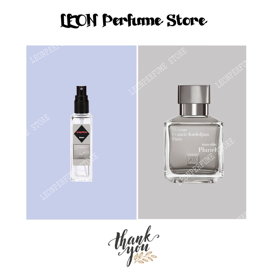 💎LEON💎 Mẫu thử nước hoa mfk pluriel 10ml dạng xịt