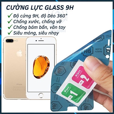Cường lực iPhone 7/7plus/8/8plus Full keo 10D/Full nano