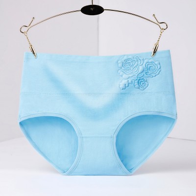 Quần lót gen bụng MS Mombaby, nâng mông in hoa 3D chất cotton