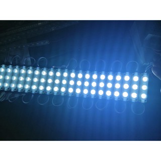 Led thanh 3 led chống nước siêu sáng, siêu bền loại 10 thanh 1vỉ dùng cho quảng cáo, thắp sáng, bể cá